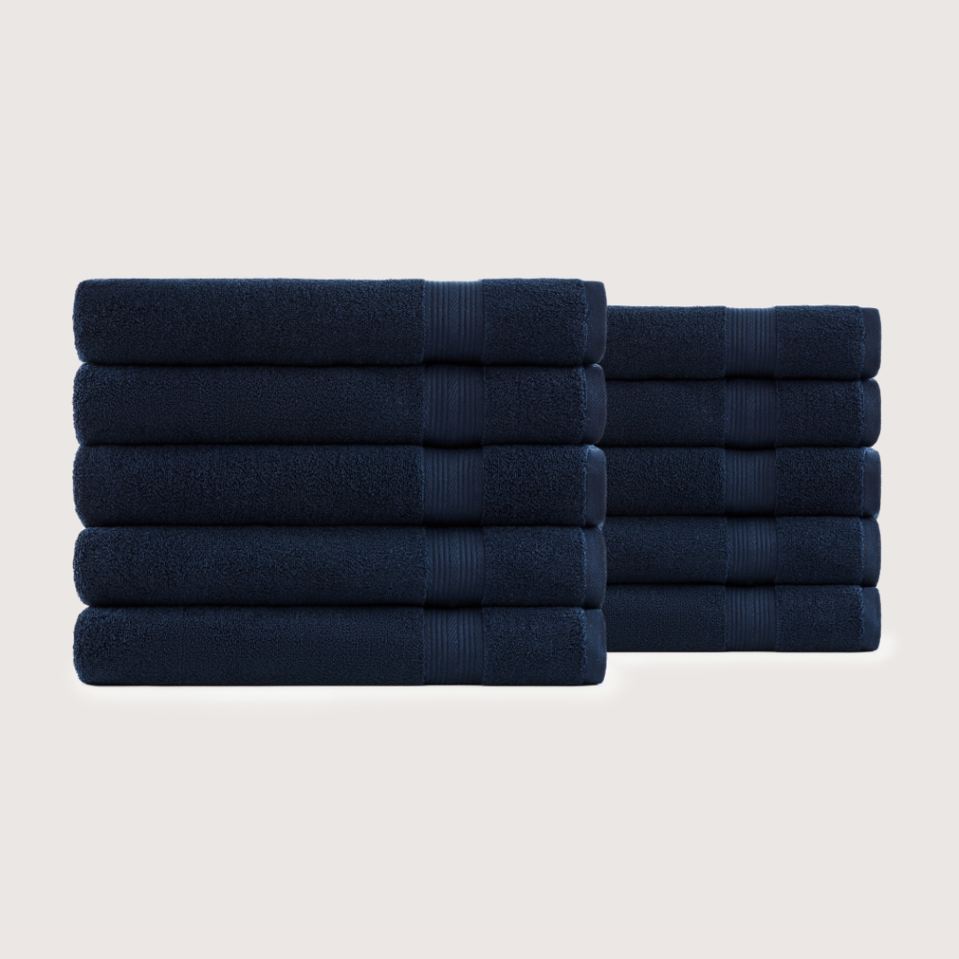 Ultrasoft 100% Cotton Bath Towels ( 1+1 FREE )