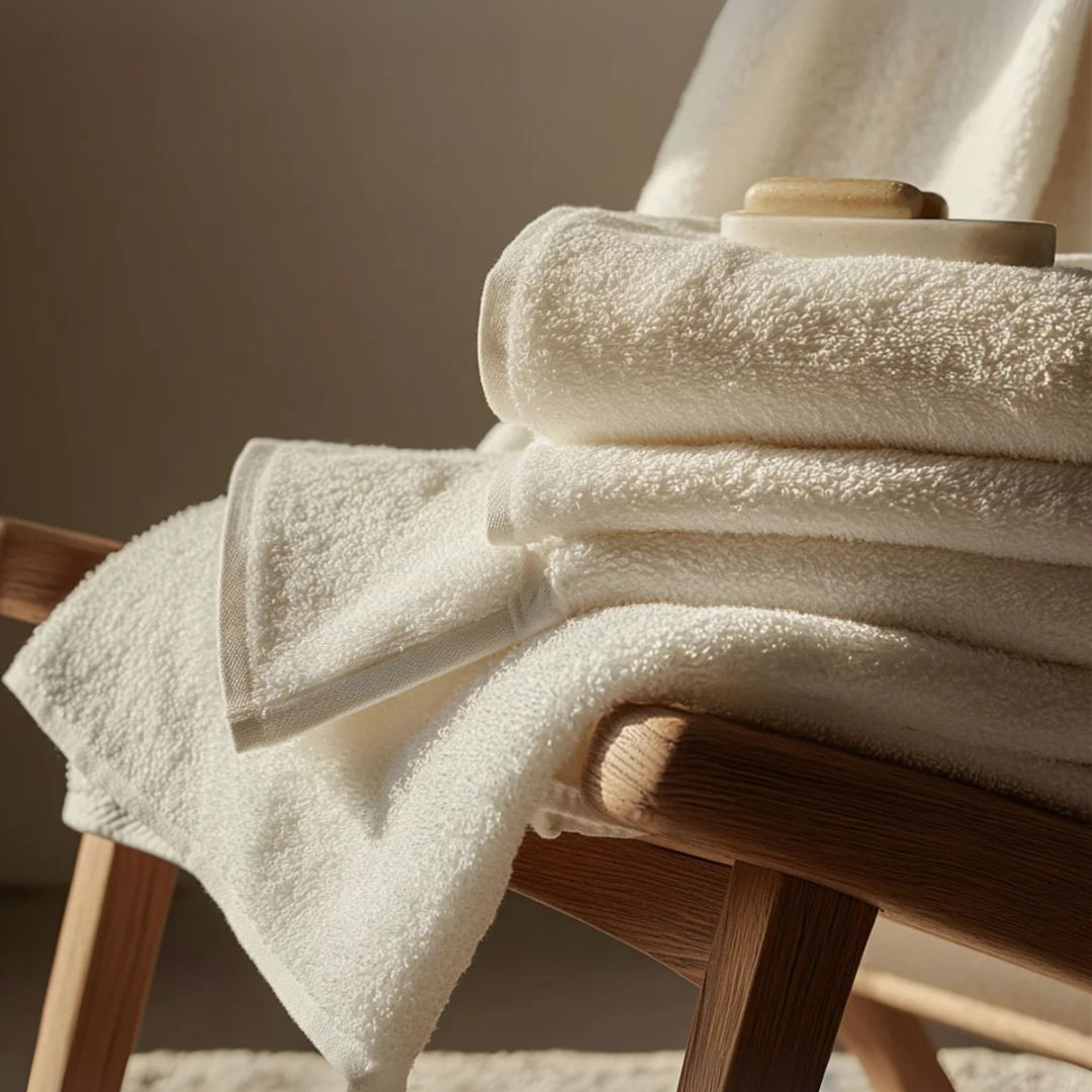 Ultrasoft 100% Cotton Bath Towels ( 1+1 FREE )