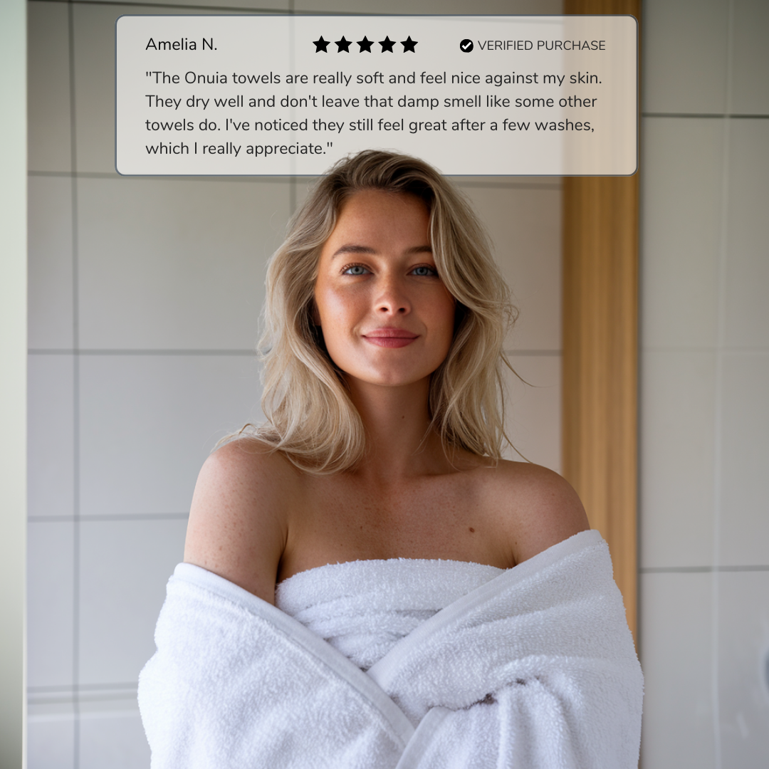Ultrasoft 100% Cotton Bath Towels ( 1+1 FREE )