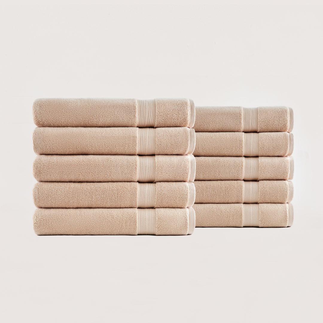 Ultrasoft 100% Cotton Bath Towels ( 1+1 FREE )