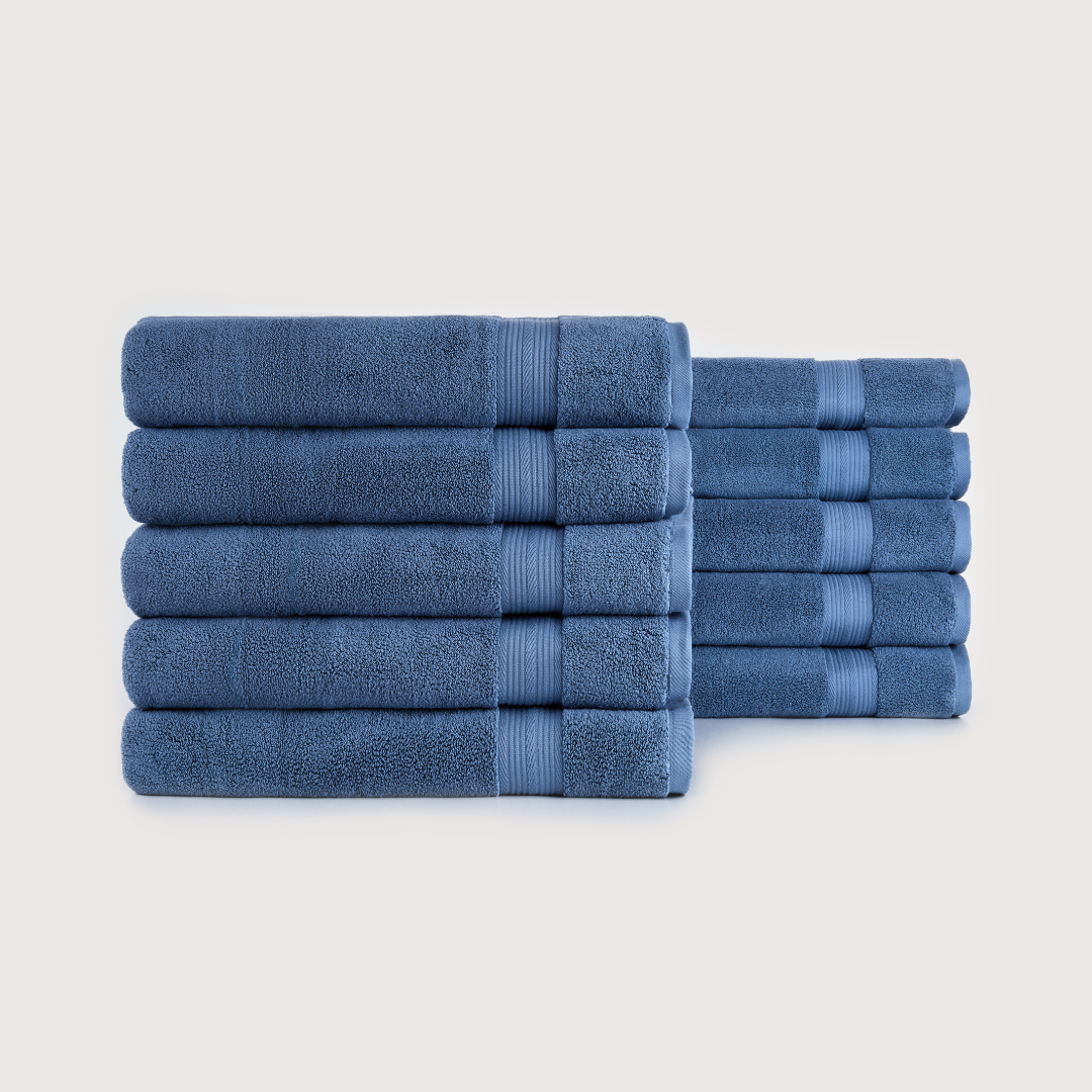 Ultrasoft 100% Cotton Bath Towels ( 1+1 FREE )