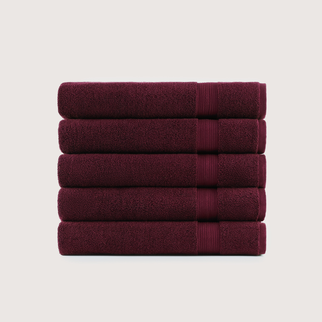Ultrasoft 100% Cotton Bath Towels ( 1+1 FREE )