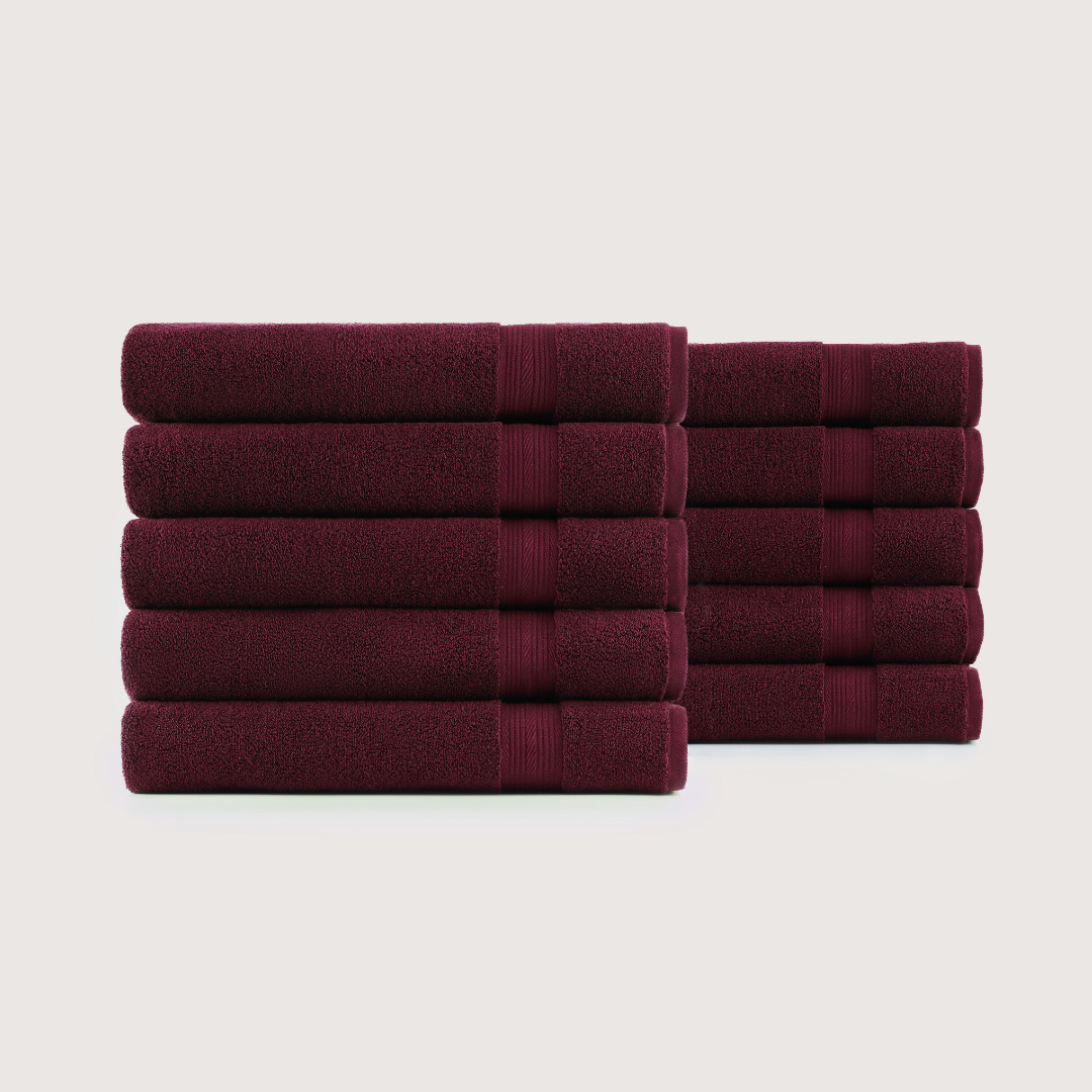 Ultrasoft 100% Cotton Bath Towels ( 1+1 FREE )