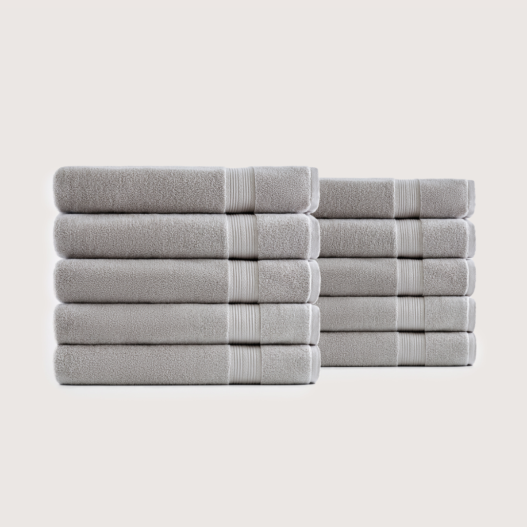 Ultrasoft 100% Cotton Bath Towels ( 1+1 FREE )