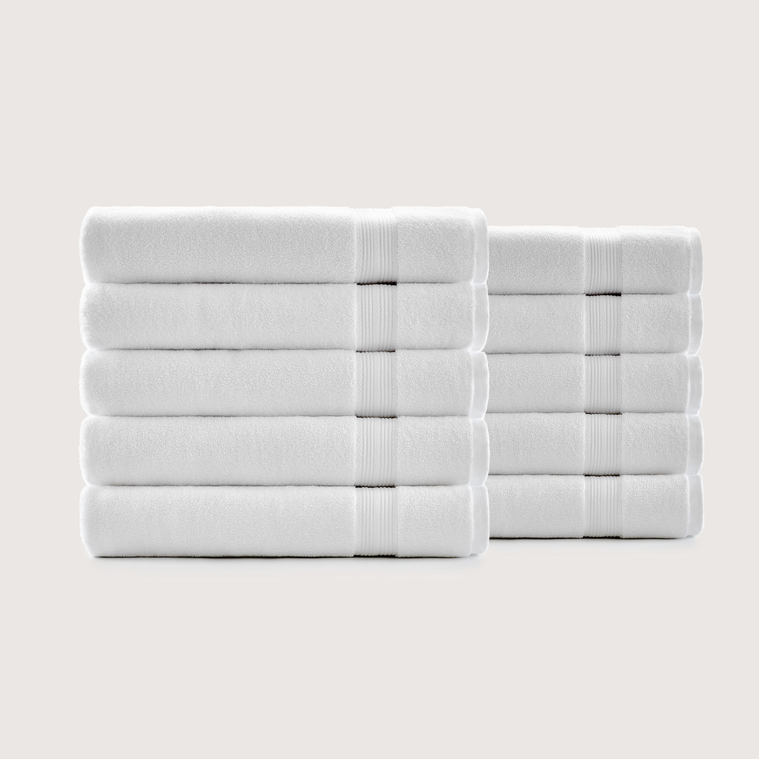 Ultrasoft 100% Cotton Bath Towels ( 1+1 FREE )