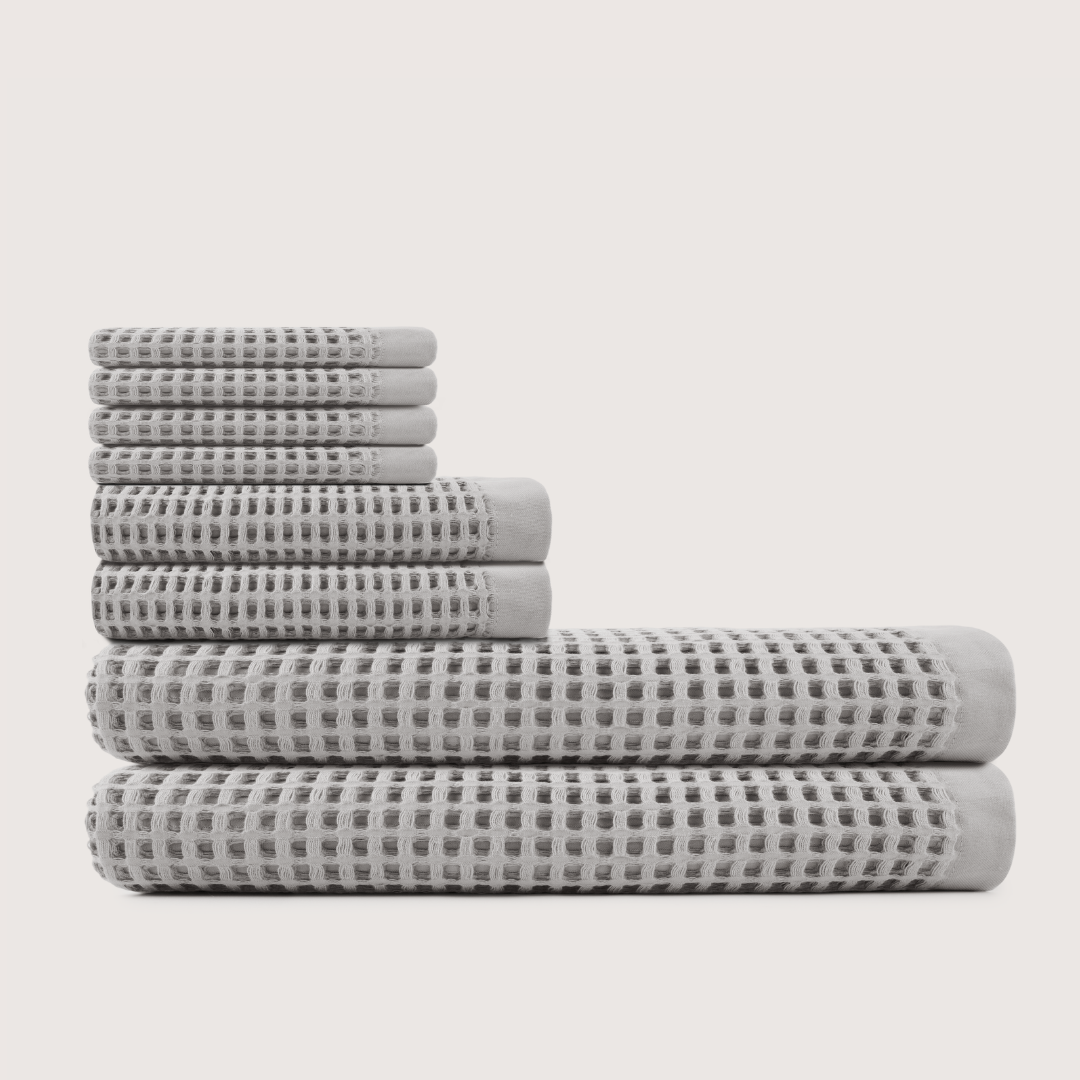Cotton Waffle Bath Bundle