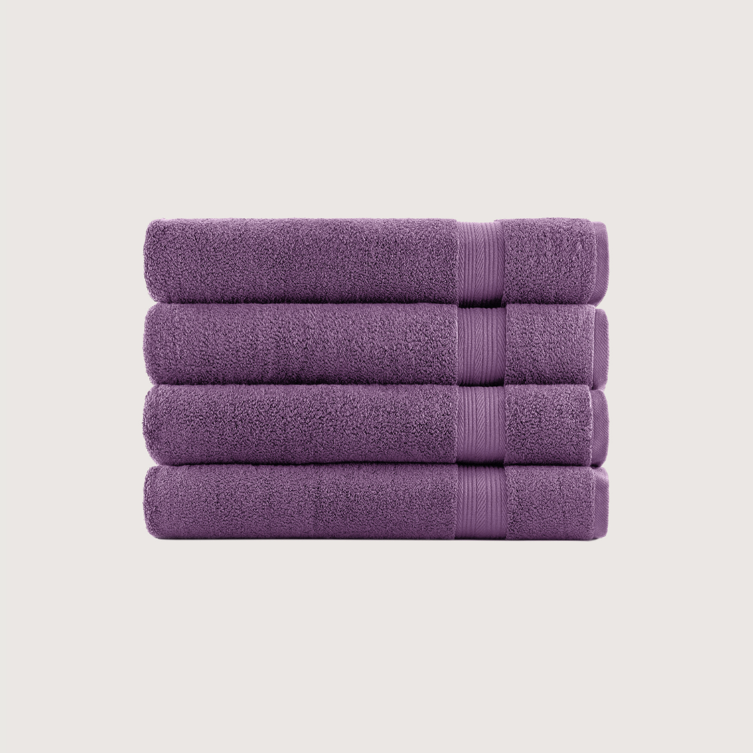 Ultrasoft 100% Cotton Bath Towels ( 1+1 FREE )